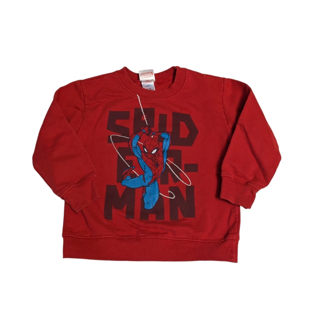 💥☎️ LAST CALL Marvel Spider-Man Red Crew Neck 3T